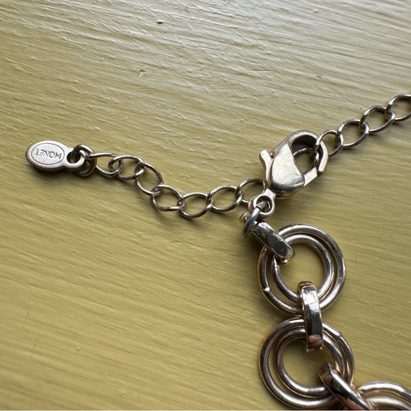 Vintage Monet Chain Link Necklace - Picture 4 of 10